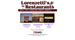 Desktop Screenshot of lorenzettis.com